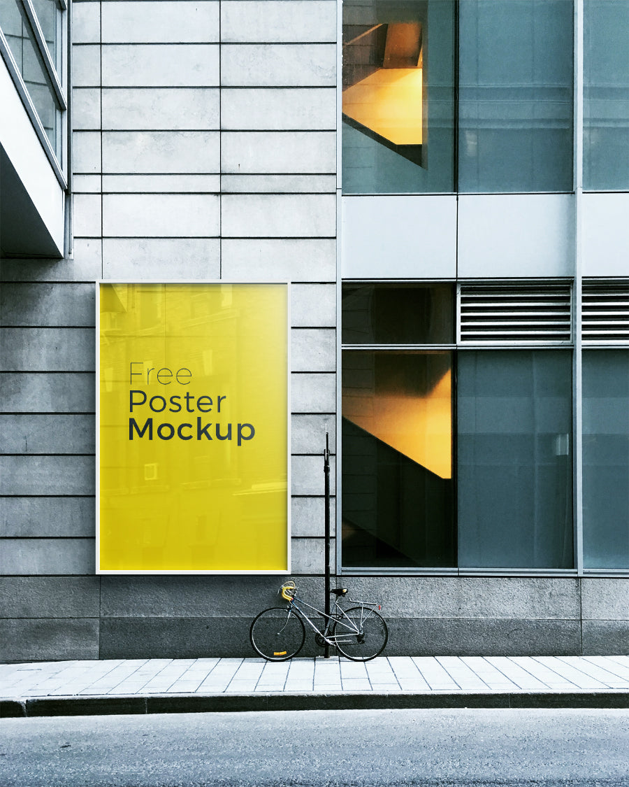 Download Business Poster And Billboard Sign Advertisements In The City Mockup Hunt PSD Mockup Templates