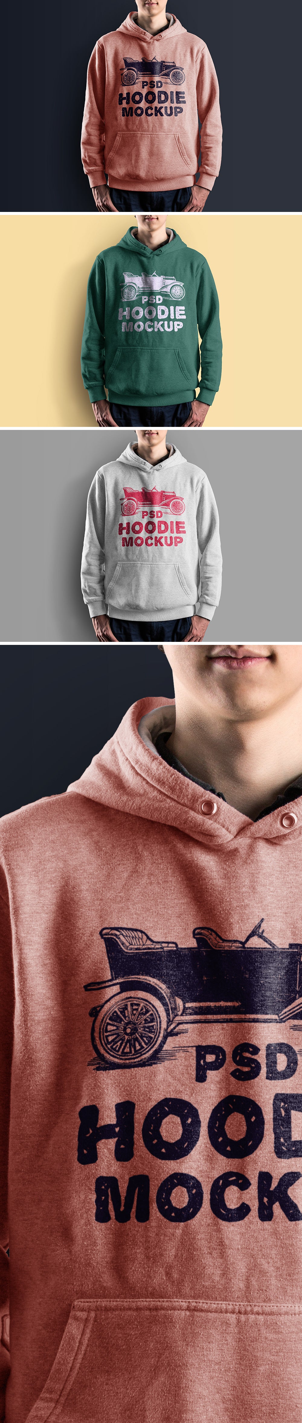 Men Wearing Hoodie Mockup Psd Mockup Hunt