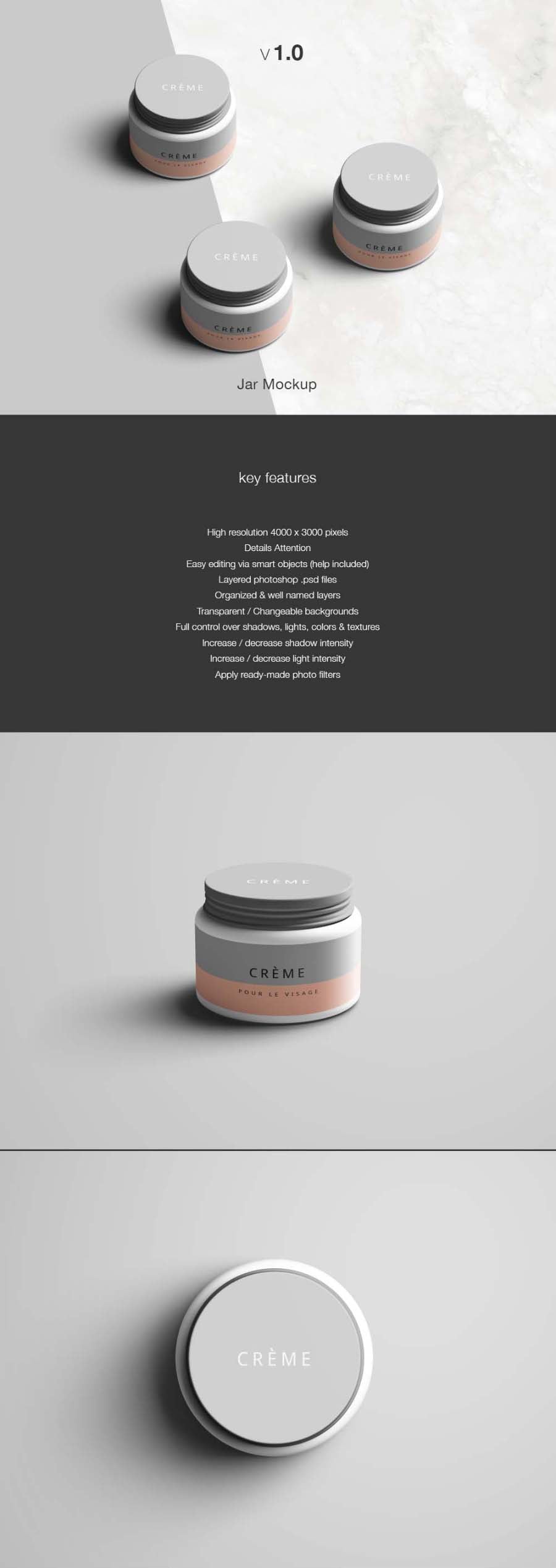 Free Cosmetics Mockup Psd Free Download