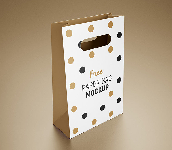 Download Celebration Shop Gift Bag Mockup - Mockup Hunt