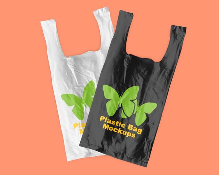 Get Packaging Plastic Bag Mockup Free Gif Yellowimages - Free PSD