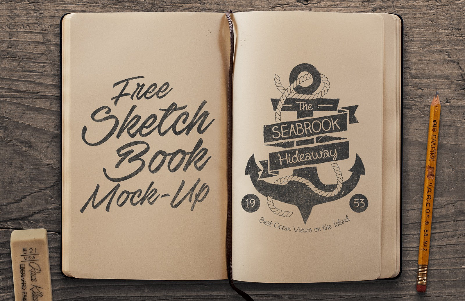 Download Sketchbook Mockup Psd Mockup Hunt