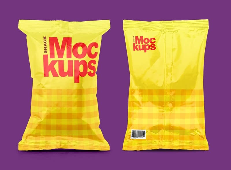 Download Snack Packaging Mockups - Mockup Hunt