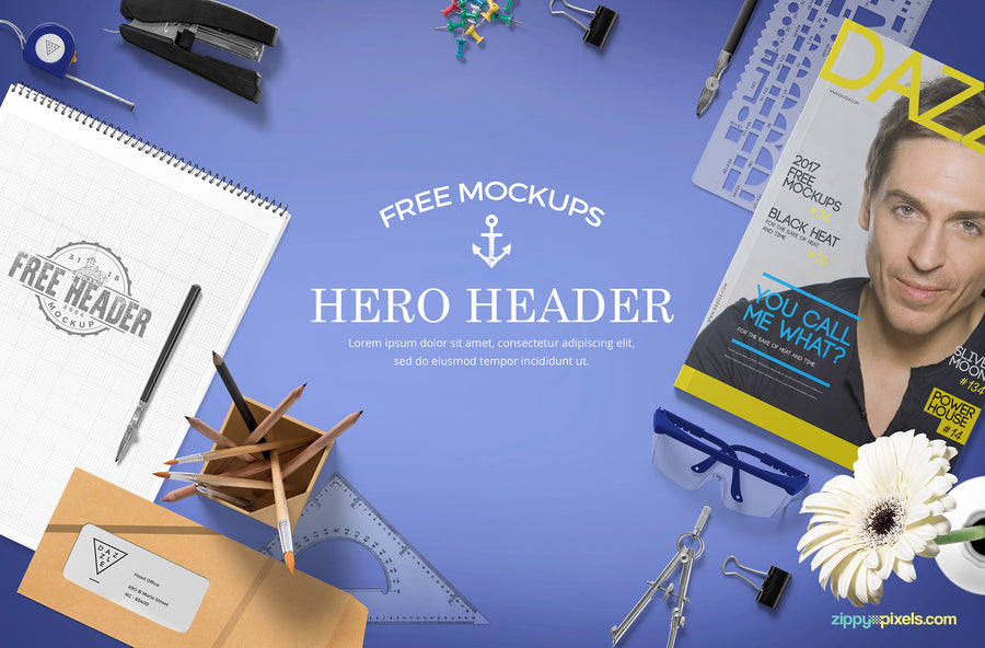 Download Hero Image Psd Mockup Website Banner Mockup Hunt PSD Mockup Templates