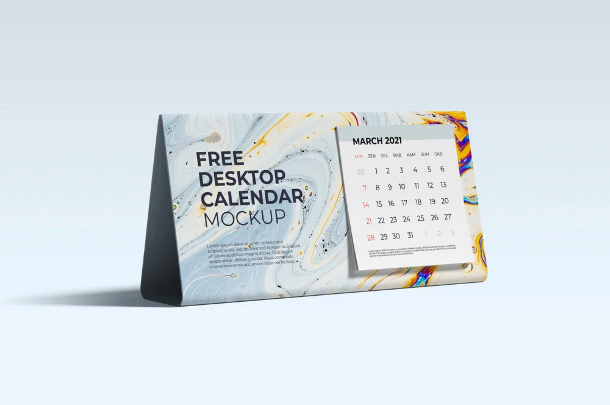 Download Calendar On Desktop Mockup Psd Mockup Hunt