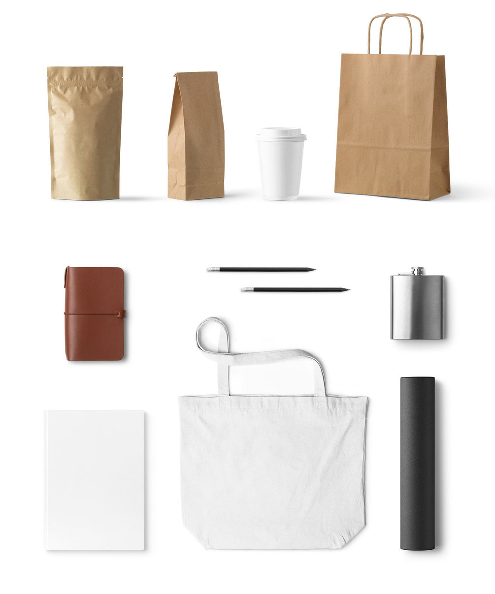 Download Essential Bags And Coffee Cup Mockup Pack Mockup Hunt