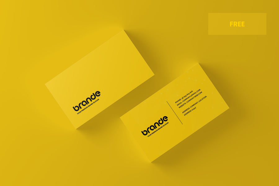 Big Collection Of 6 Business Card Mockups 85x55 Mm Mockup Hunt