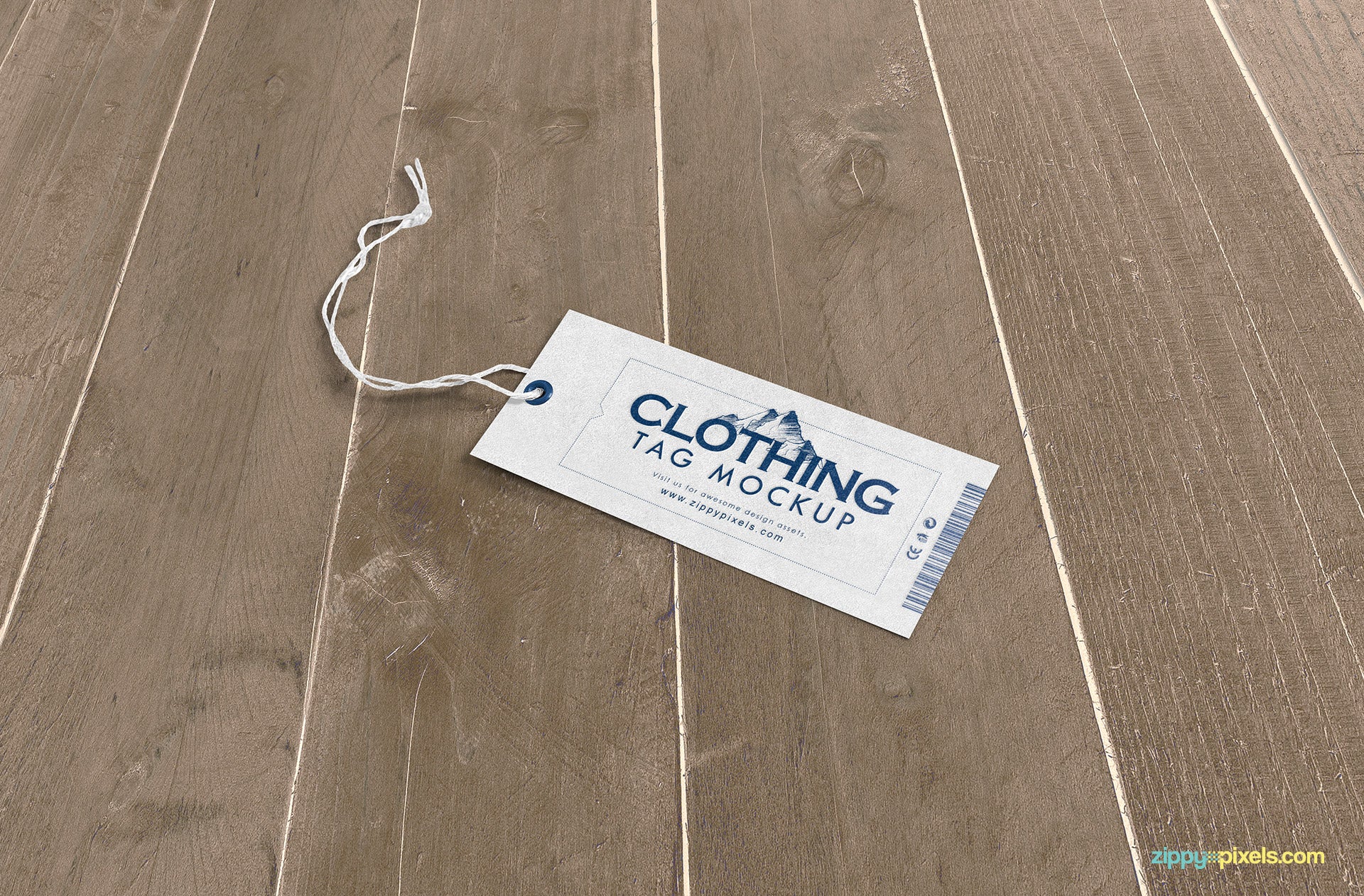 Download Customizable Clothing Tag Mockup Psd Mockup Hunt