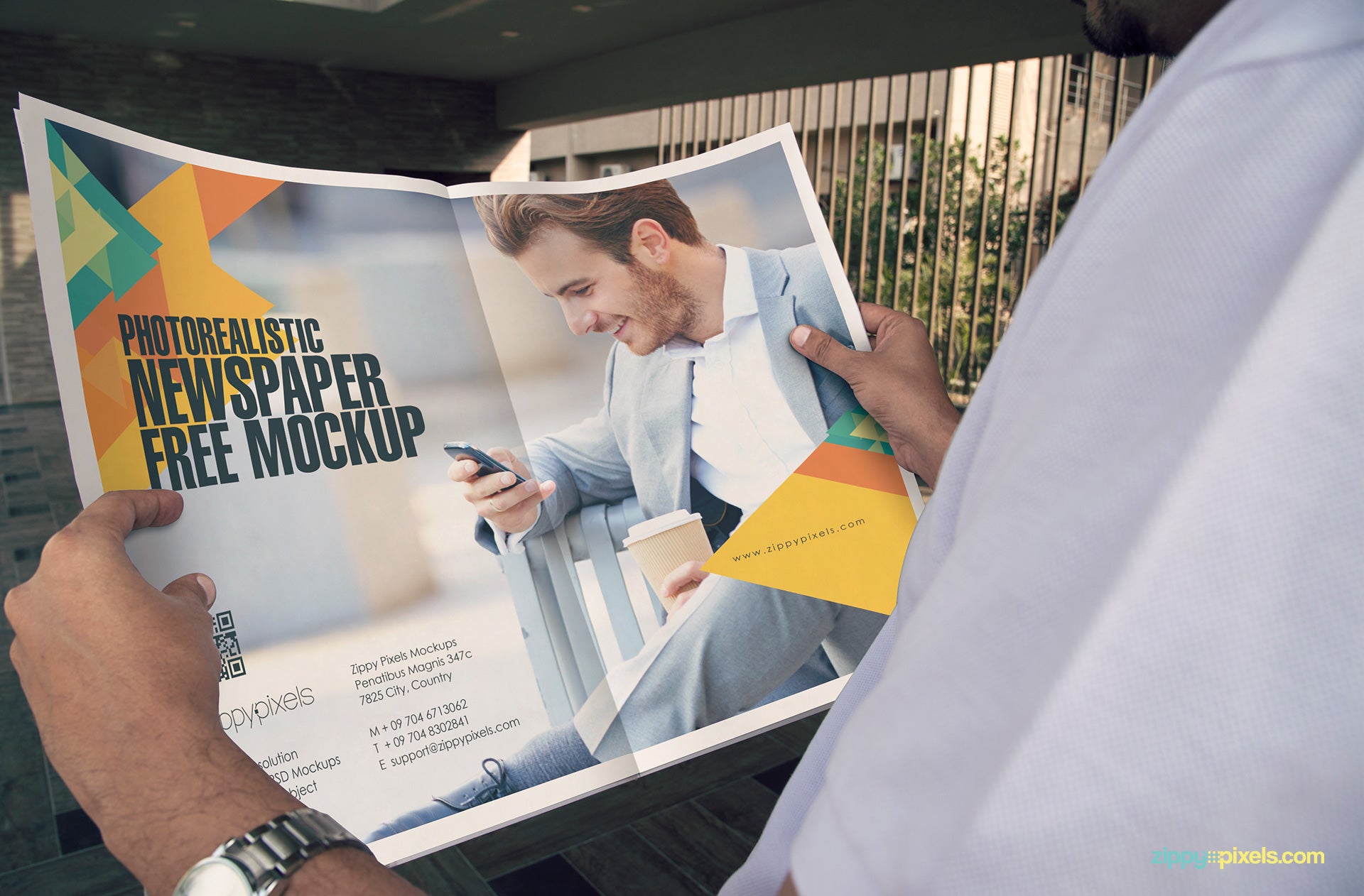 Download Newspaper Ad Design Mockup Mockup Hunt