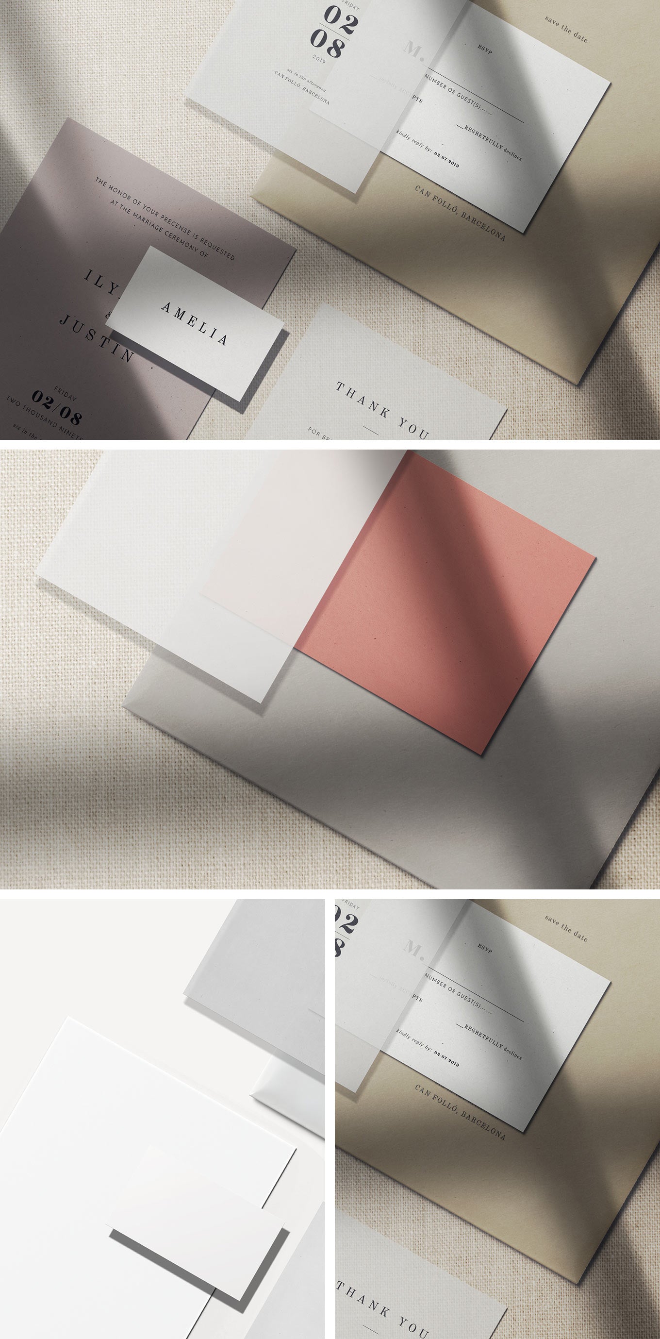 Download Paper PSD Mockup Scene - Mockup Hunt