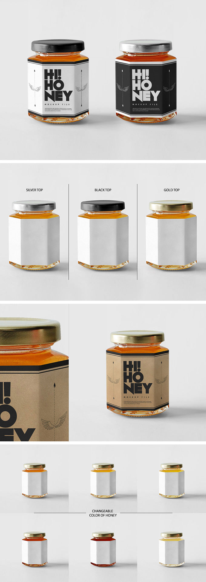 Download Super Realistic Honey Jar Mockup Mockup Hunt 3D SVG Files Ideas | SVG, Paper Crafts, SVG File