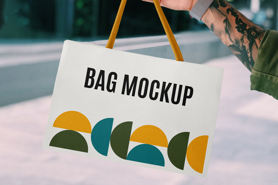 felicidad Y equipo césped Free Bag Mockups | Free Psd Mockup Templates - Mockup Hunt