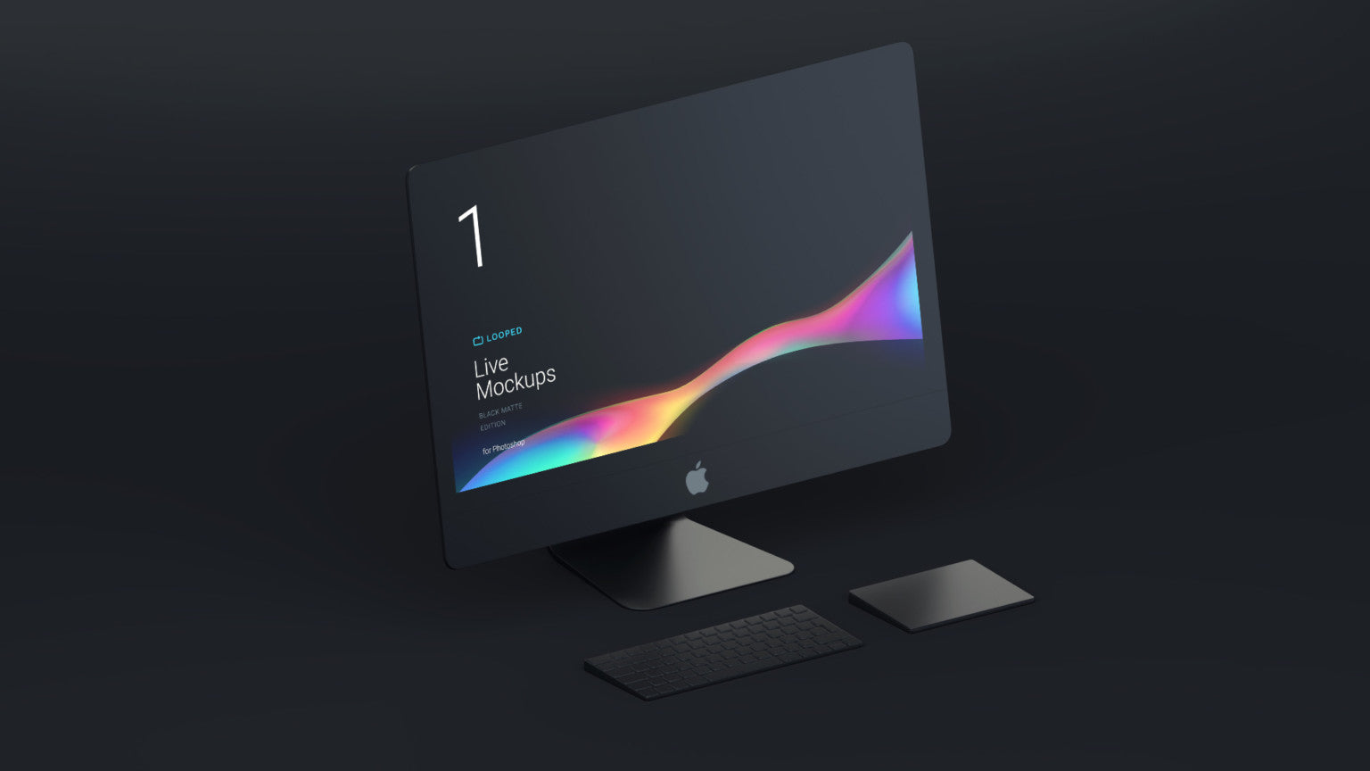 Download 8 Black Matte Apple Devices Mockups In Multiple Views Mockup Hunt