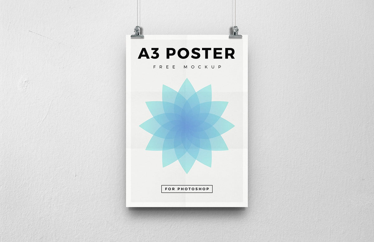 Download A3 Poster Mockup - Mockup Hunt