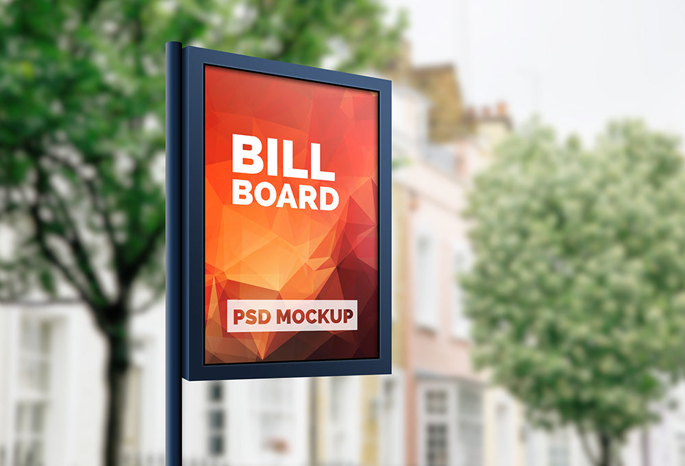 Download Clean And Real Outdoor Advertising Billboard Mockup Psd Mockup Hunt