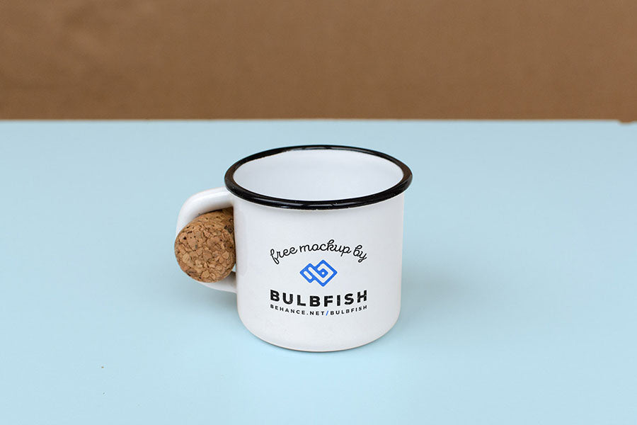 Download Clean And White Coffee Tin Mug Mockup Mockup Hunt