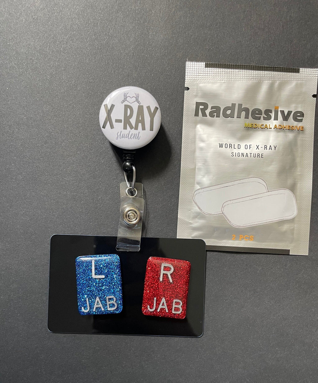 Custom X-ray badge marker parker with reel / Radiologist / Nurse / xray /  buddy