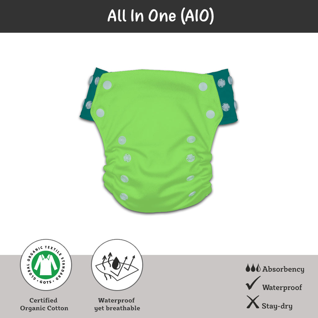 organic all in one cloth diapers