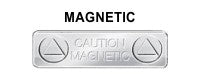 Magnetic Name badge attachment