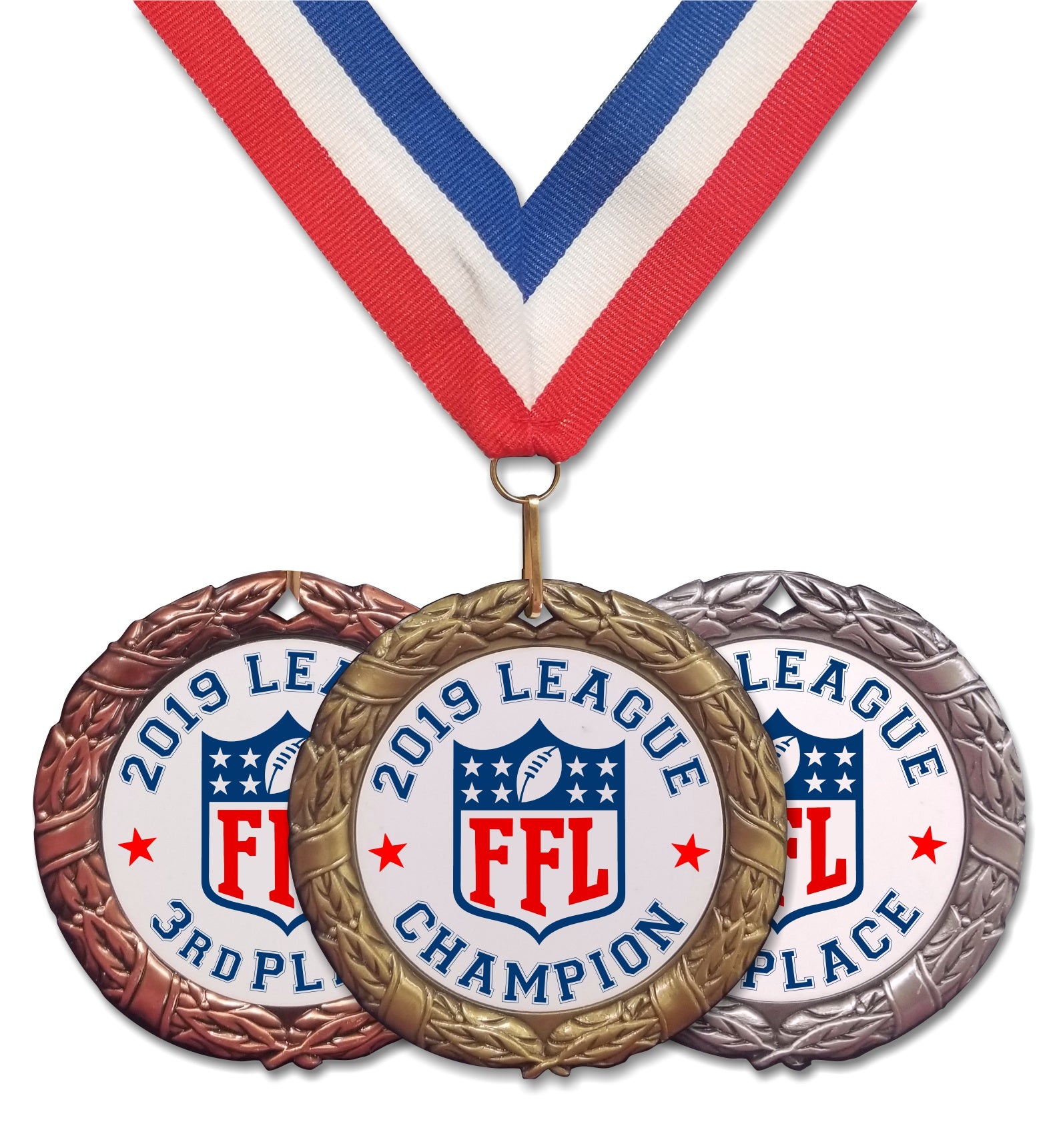 IP65防水 敗者ジャイアントターンオーバーチェーンメダル6"Gold Funny Last Place Medal Necklace Award 