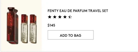 Fenty Eau De Parfum Travel Set Refills