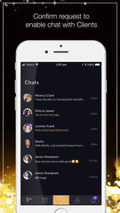 Lashd App Chat Feature