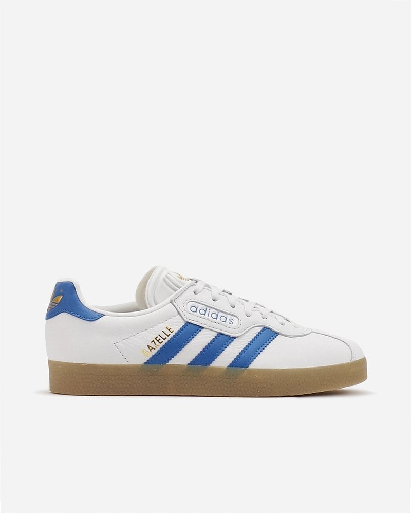 adidas gazelle white blue