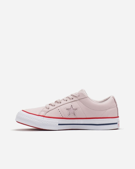 Seleccione ponerse nervioso Palacio de los niños Converse One Star New Heritage Barely Rose/Gym Red/White 160623 –  themefashion_8