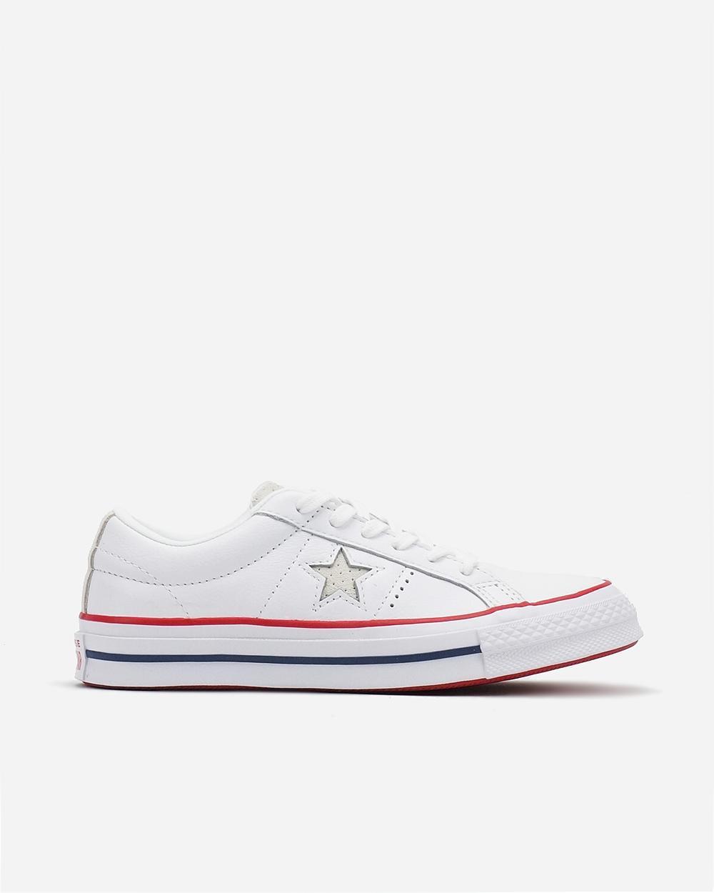 converse one star red womens