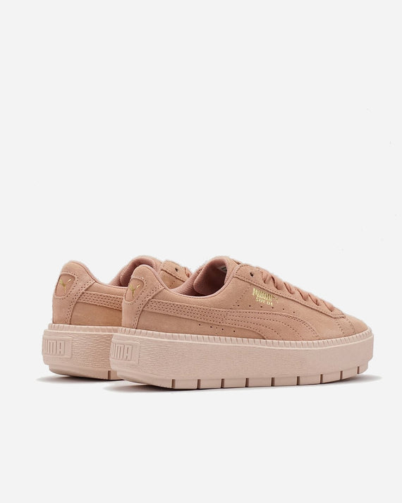 puma platform trace beige