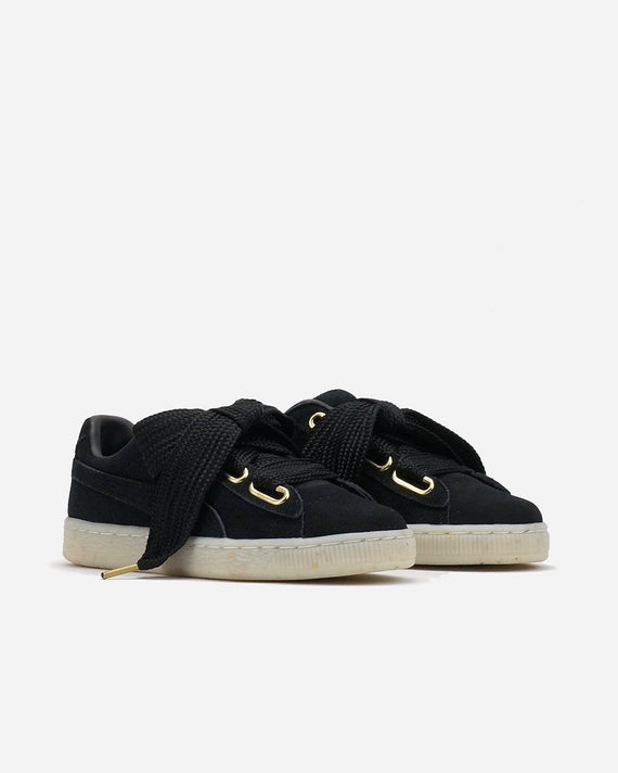 Puma Suede Heart Fabulous Black 