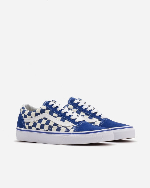 blue check vans