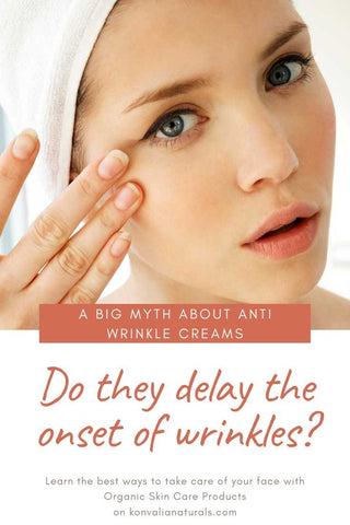 A big myth about anti wrinkle creams