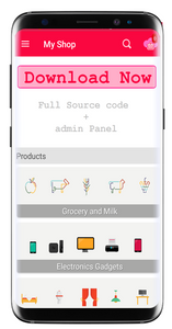 Android Shopping App Source Code.