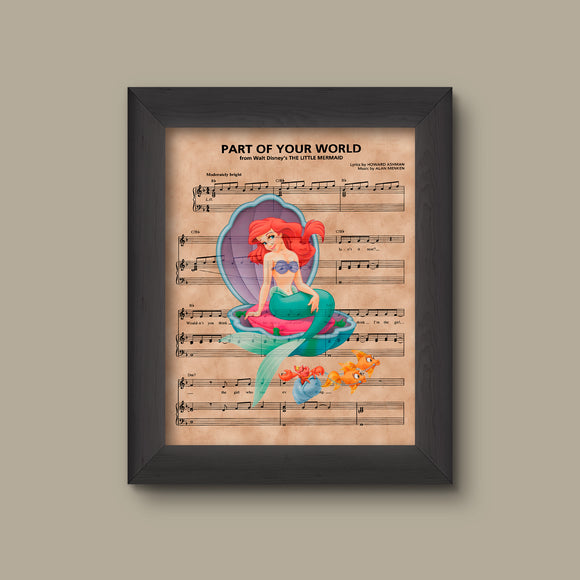 little-mermaid-ariel-sheet-music-art-print-prints-charming-art-llc