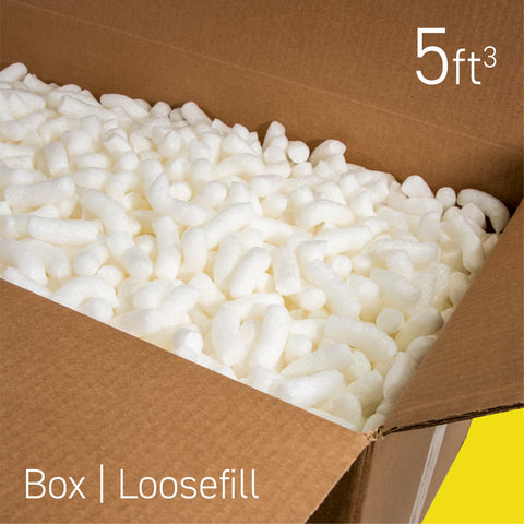 5 Cubic Feet of Loosefill and Extra Large Packing Box