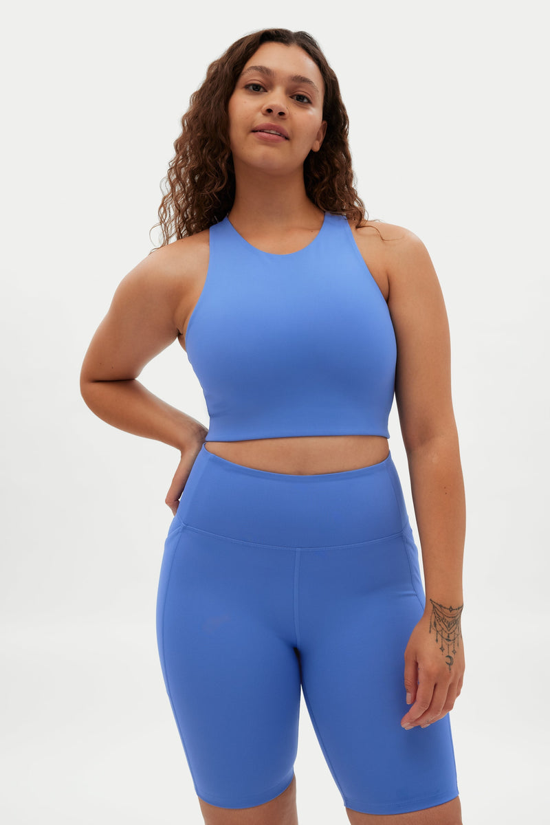 Pink Dylan Sport Bra by Girlfriend Collective on Sale