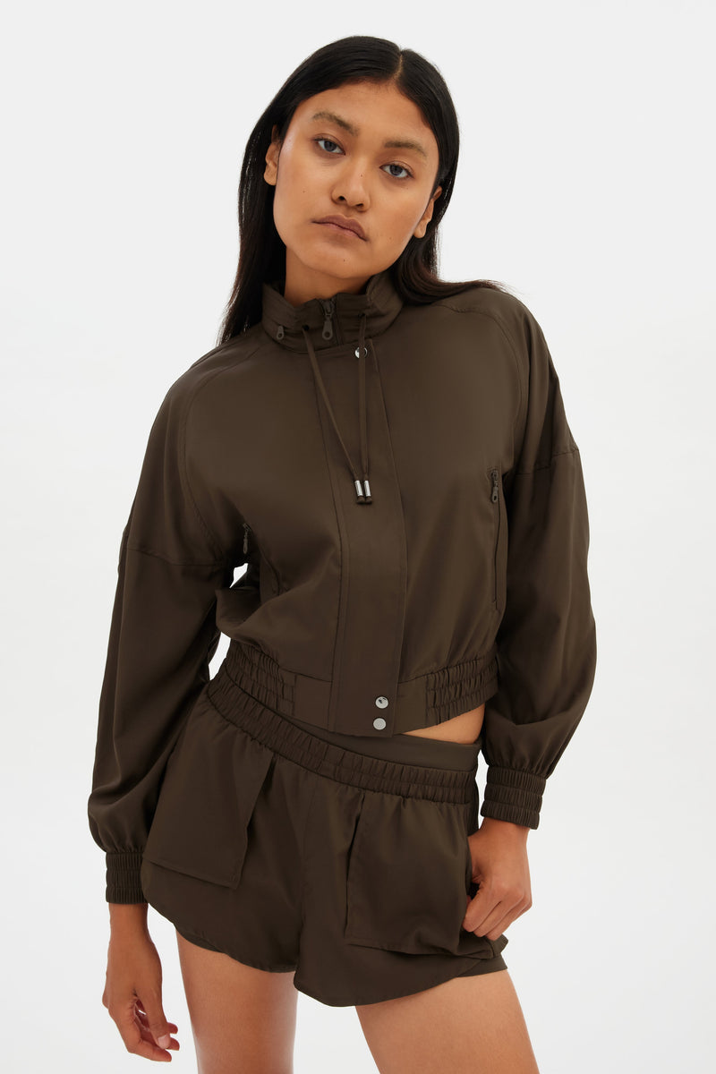 Chestnut Petra Bomber Jacket