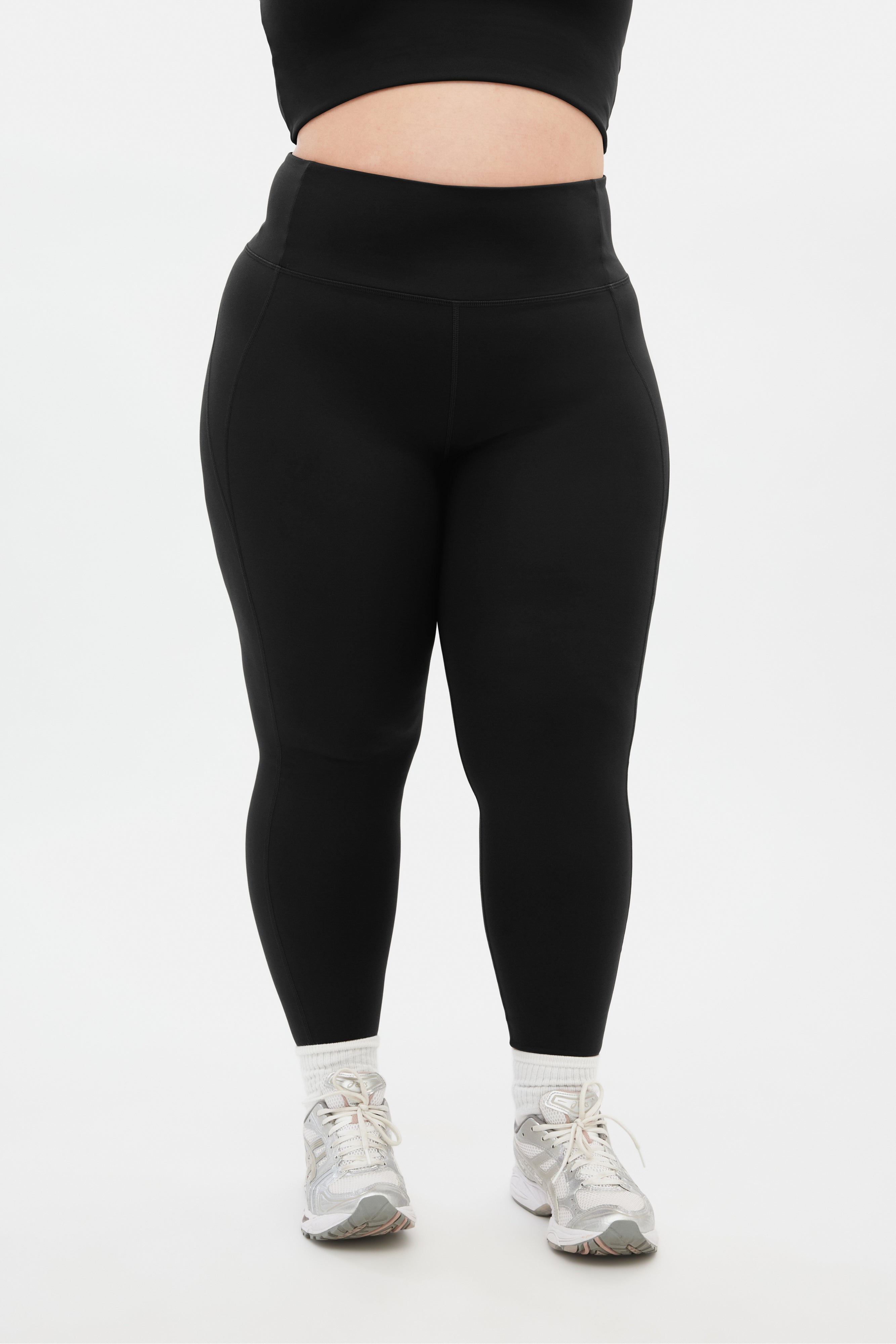 Black Compressive High-Rise Legging