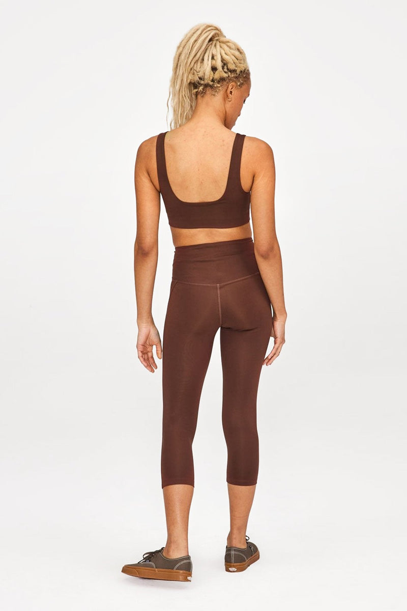 Girlfriend Collective Toasted Apricot Leggings Medium High Rise 