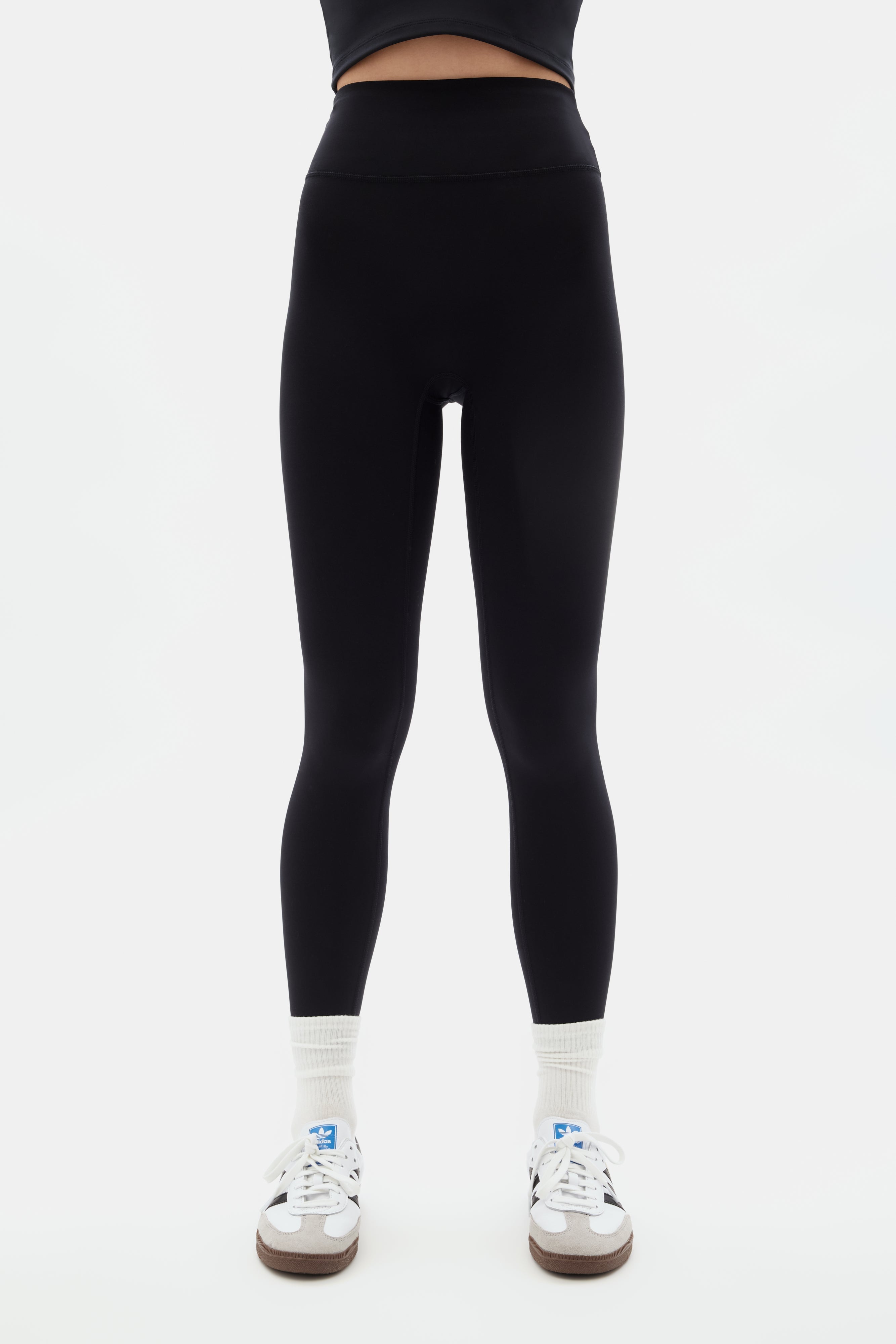 Girlfriend Collective Luxe front-slit Leggings - Farfetch