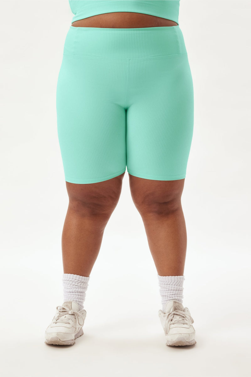 Breeze RIB High-Rise Bike Short — Girlfriend Collective