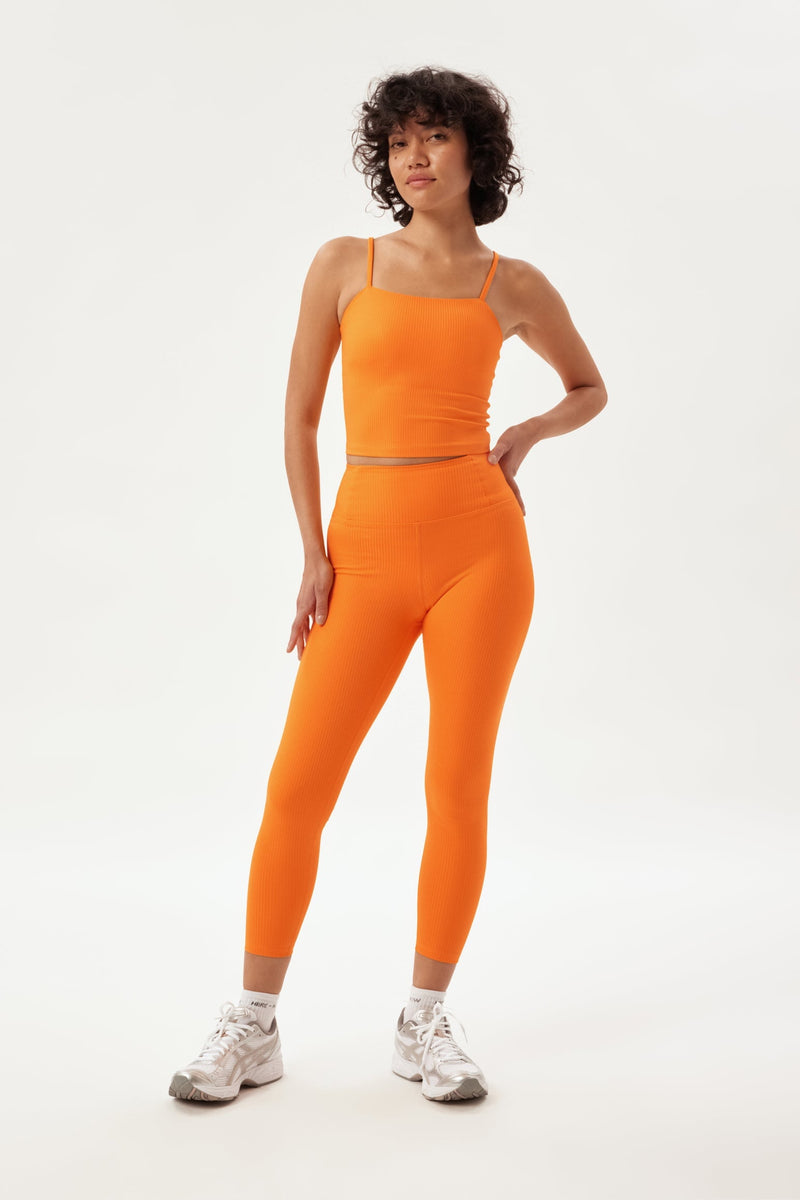 Nike Performance SHORT - Leggings - orange/red/orange - Zalando.de