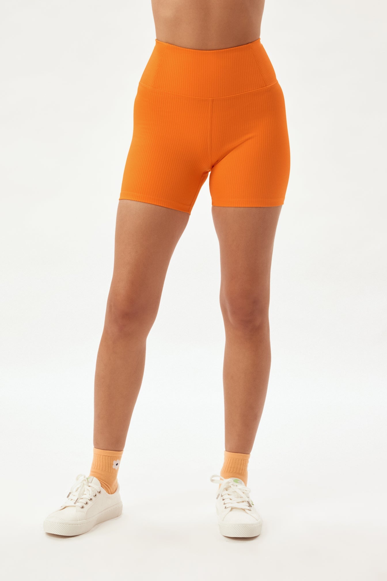 Breeze RIB High-Rise Bike Short — Girlfriend Collective