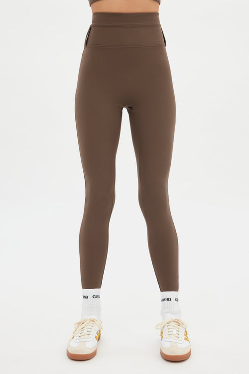 Café Compressive Belt Loop Legging