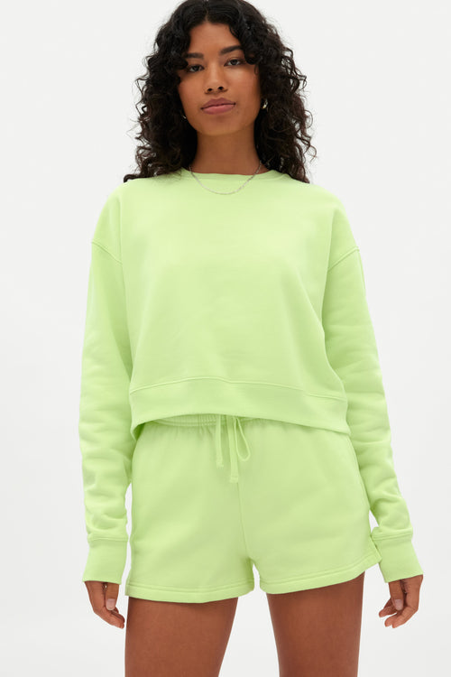 Glow 50/50 Cropped Sweatshirt