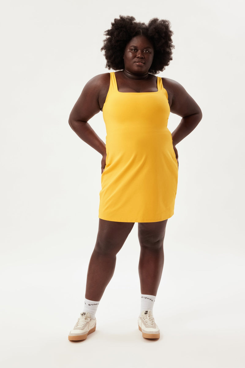 Citrine Tommy Dress — Girlfriend Collective