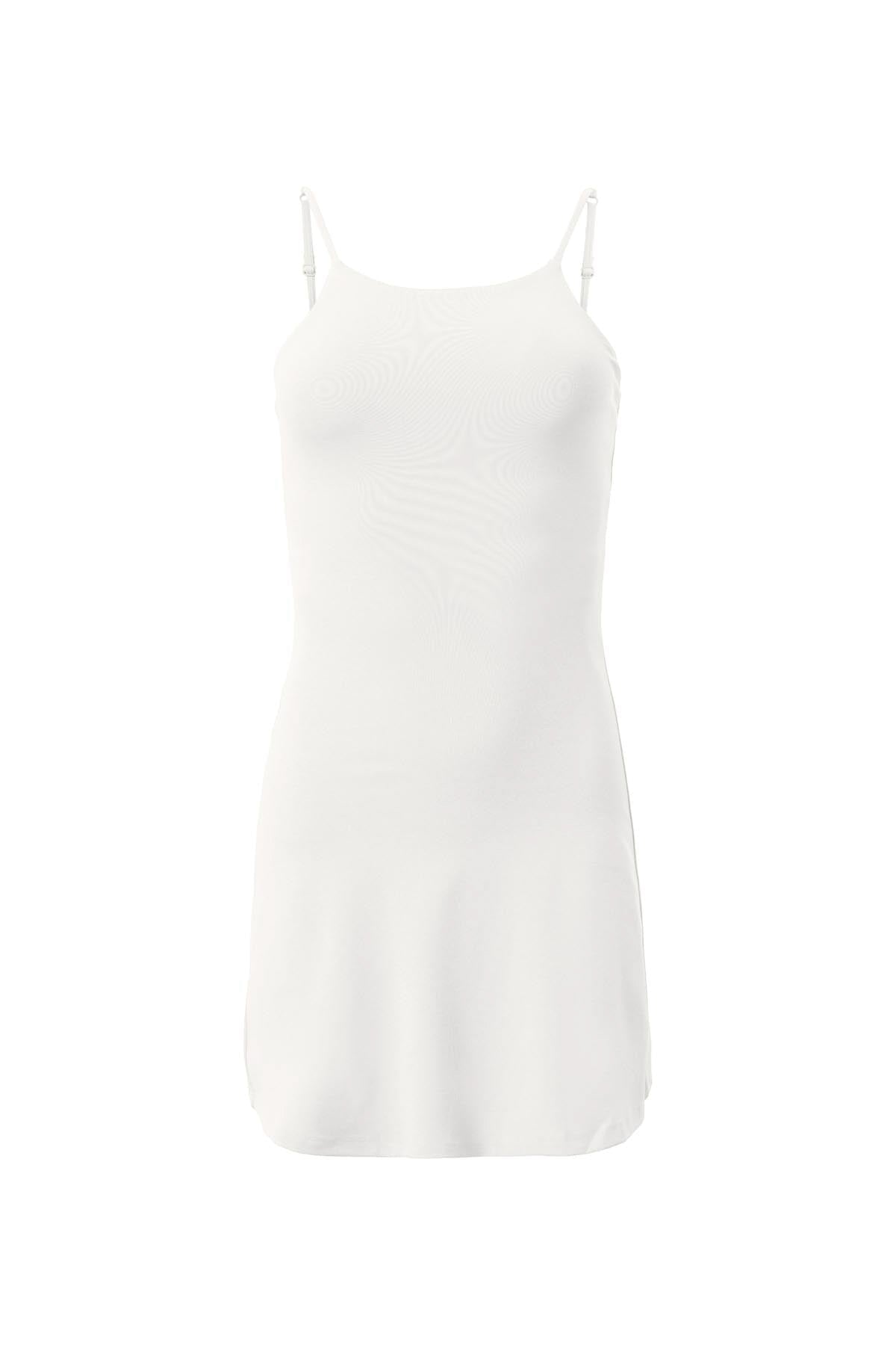 Ivory Naomi Workout Dress — Girlfriend Collective