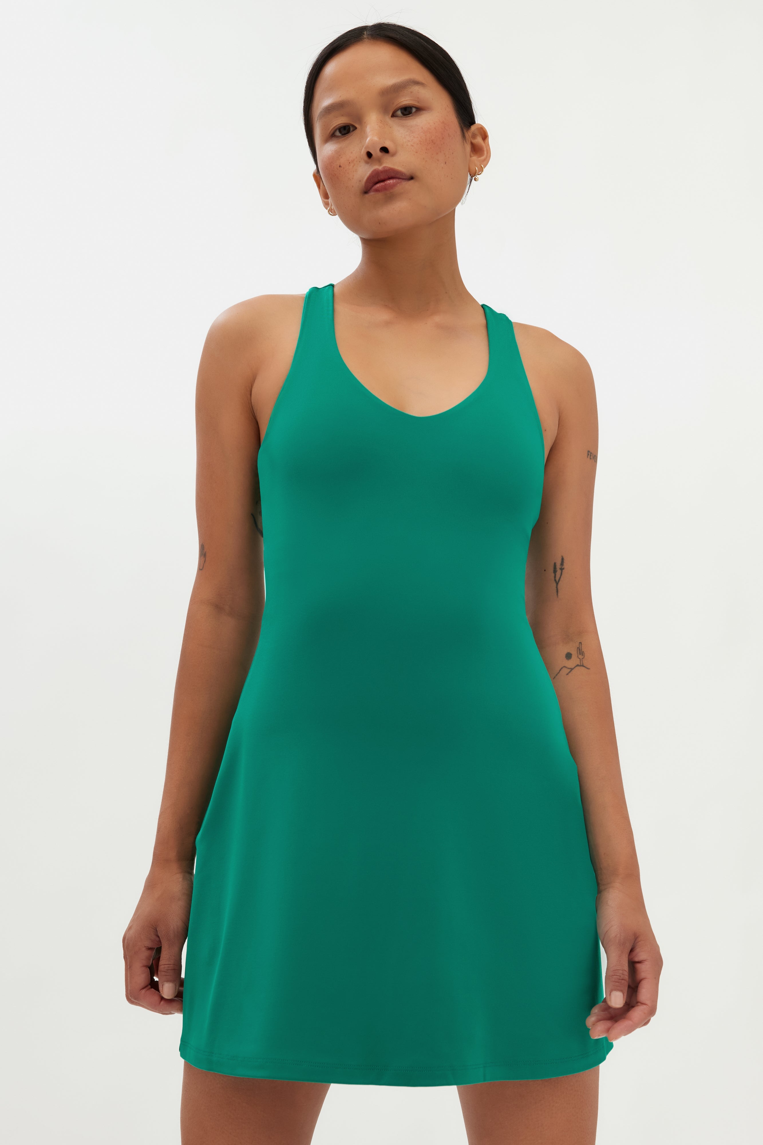 Monaco Lola V-Neck Dress