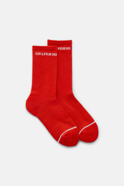 Blood Orange Crew Sock